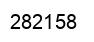 Number 282158 black image