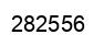 Número 282556 imagen negro