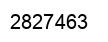 Número 2827463 imagen negro