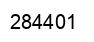 Number 284401 black image