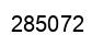 Number 285072 black image