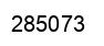 Number 285073 black image