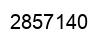 Number 2857140 black image