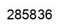 Number 285836 black image