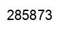 Número 285873 imagen negro