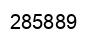 Número 285889 imagen negro