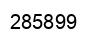 Número 285899 imagen negro