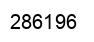 Number 286196 black image