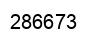 Number 286673 black image