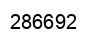 Number 286692 black image