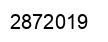 Number 2872019 black image