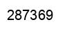 Número 287369 imagen negro