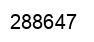 Number 288647 black image
