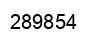 Número 289854 imagen negro
