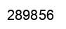 Número 289856 imagen negro