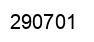 Número 290701 imagen negro