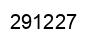 Number 291227 black image