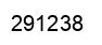 Number 291238 black image
