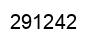 Number 291242 black image