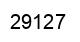 Number 29127 black image