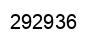 Number 292936 black image