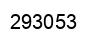 Number 293053 black image
