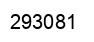 Number 293081 black image