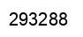 Number 293288 black image