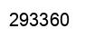 Number 293360 black image