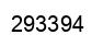 Number 293394 black image