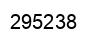 Number 295238 black image