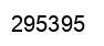 Número 295395 imagen negro