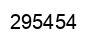 Number 295454 black image