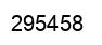 Number 295458 black image