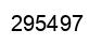 Número 295497 imagen negro