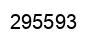 Number 295593 black image