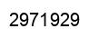 Number 2971929 black image