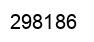 Number 298186 black image