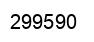 Number 299590 black image