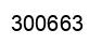 Número 300663 imagen negro