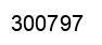 Number 300797 black image