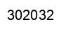 Number 302032 black image