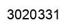 Number 3020331 black image