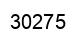 Number 30275 black image