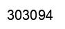 Number 303094 black image