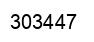 Number 303447 black image