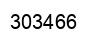 Number 303466 black image