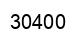 Number 30400 black image