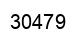 Number 30479 black image