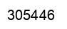 Number 305446 black image